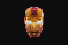 Image result for Low Poly Iron Man