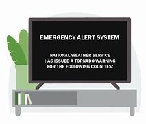 Image result for Emergency Warning System in Television Screen