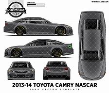 Image result for NASCAR Blank Template Toyota Camry