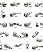 Image result for Hydraulic Hose Connector Types