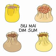 Image result for Siu Mai Drawing