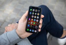 Image result for Someone Holding a Small iPhone
