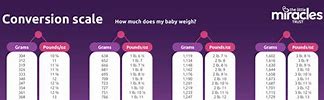 Image result for Baby Weight Conversion Chart