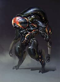 Image result for Alien Robot Species Concept Art