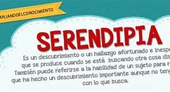 Image result for Que ES Serendipia Y Ejemplos