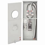 Image result for 200 amps meters sockets with breaker