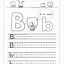Image result for Preschool Tracing Letter B