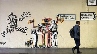 Image result for Banksy Basquiat