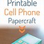 Image result for Two-Face Cell Phone Template Printable