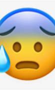Image result for HD Worried Emoji