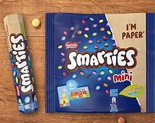 Image result for Smarties in Paper Package