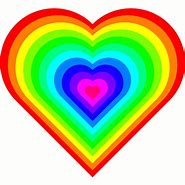 Image result for Aesthetic Rainbow Heart Wallpaper