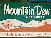 Image result for Vintage Mountain Dew