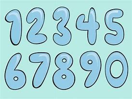 Image result for Bubble Numbers 1 to 10