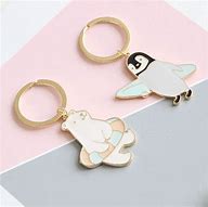 Image result for Boyfriend Girlfriend Keychains with a Hook
