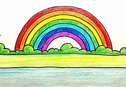 Image result for Beautiful Rainbow Colors Drawing