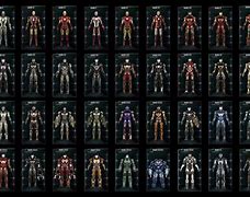 Image result for Iron Man Suit Colors