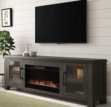 Image result for 70 Inch TV Entertainment Center with Fireplace