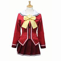 Image result for Red School Uniform Japan Anime