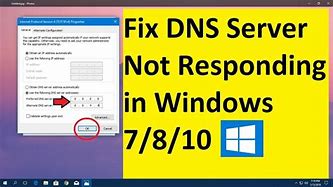 Image result for Primary DNS Server Not Responding