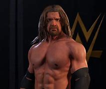 Image result for Triple H with Long Hair