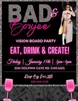 Image result for Vision Board Party Flyer