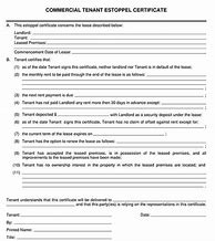 Image result for Estoppel Certificate Template for Hawaii