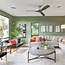 Image result for Green Wall Living Room Ideas