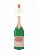 Image result for Champagne Bottle Vector Easy