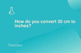 Image result for 30 Cm to Inches