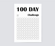 Image result for 100 Day Challenge Free Download
