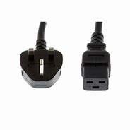 Image result for IEC C19 UK Power Cable