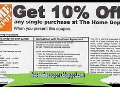 Image result for Home Depot Coupons Printable