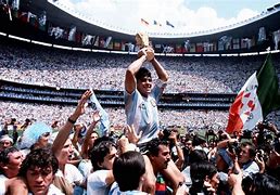 Image result for 1986 FIFA World Cup Diego Maradona