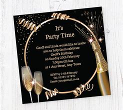 Image result for Champagne Party Invitations