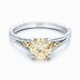 Image result for Champagne Diamond Engagement Rings