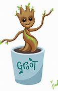 Image result for Baby Groot Planter