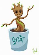 Image result for Desktop Baby Groot