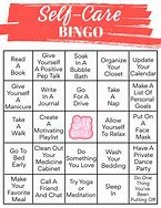 Image result for Mental Health Self-Care Bingo