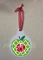 Image result for Teacher Apple Ornament