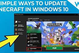 Image result for How to Update Minecraft