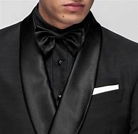 Image result for McKellen Black Shirt Bow Tie