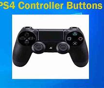Image result for PlayStation 4 Controller Buttons