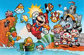 Image result for Old Nintendo Game Art Work