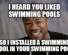 Image result for Meme Creator Swimming Pool