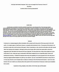 Image result for Abstract Research Paper Placement