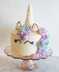 Image result for Unicorn Cake Cream Icing