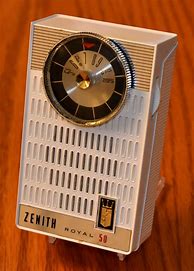 Image result for Zenith Royal 50 Transistor Radio