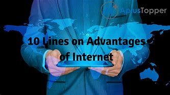 Image result for 5 Advantages of Internet