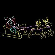 Image result for Santa and Reindeer Stocking Mantle Hangers